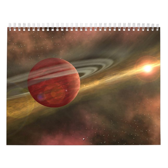 Rymden och dess skönhet kalender (Omslag)