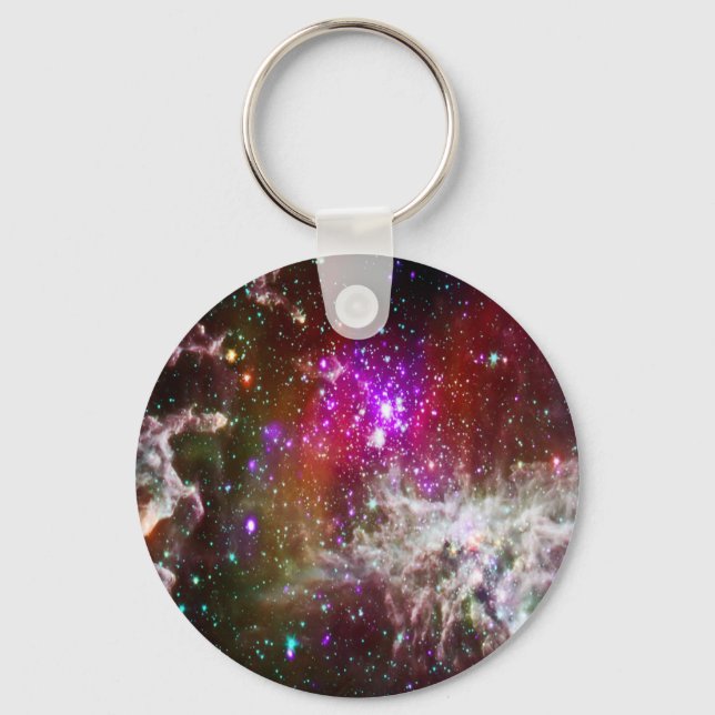 Rymden - Pacman-nebulosan Nyckelring (Framsida)