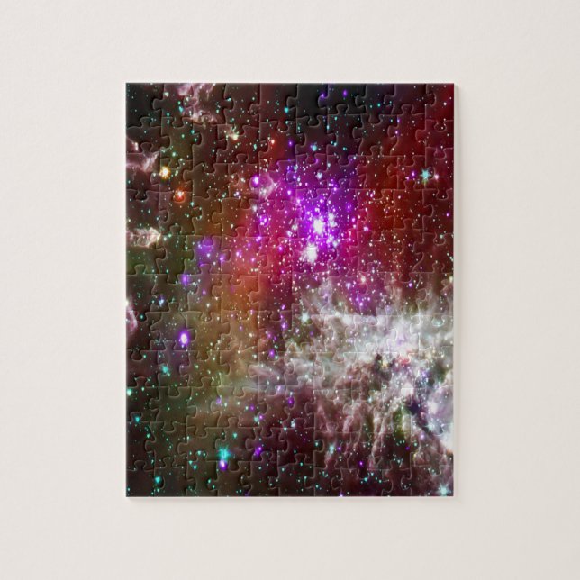 Rymden - Pacman-nebulosan Pussel (Vertikal)