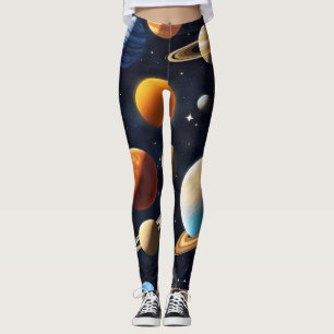 Rymden-planeter 2 leggings