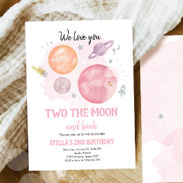 Rymden Planets två, Måne-fågeldagen Inbjudningar