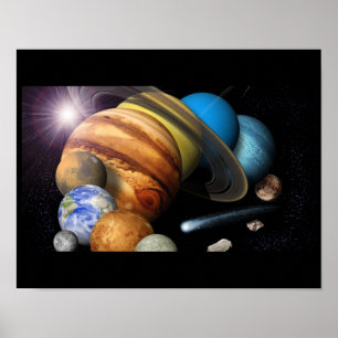 Rymden Poster