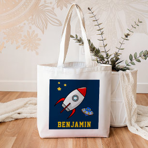 Rymden Rocket Kids Tygkasse