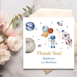 Rymden Rocket Planets Pappra Tallrikar Napkins Pappersservett