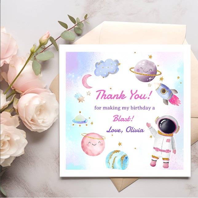 Rymden Rocket Planets Pappra Tallrikar Pappersservett (Skapare uppladdad)