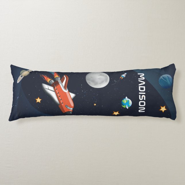 Rymden-skyttelresa i Galaxy-Personligen Kroppskudde (Framsidan)