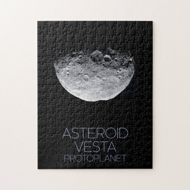 Rymden, Solar System, Asteroid Bälte, Vesta Pussel (Vertikal)