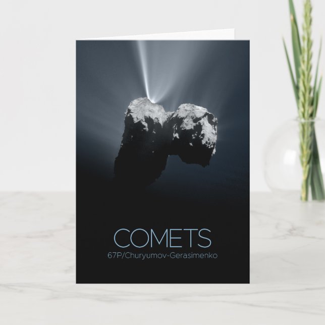 Rymden, Solar System, Cosmos, Comets, 67P Kort (Framsida)