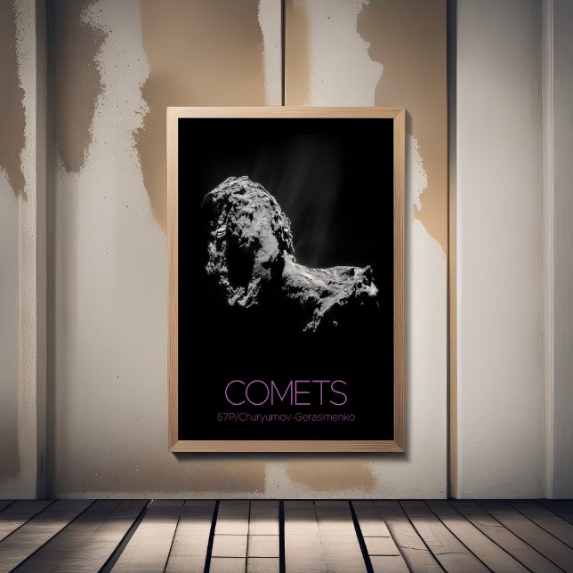 Rymden, Solar System, Cosmos, Comets, 67P Poster (Skapare uppladdad)
