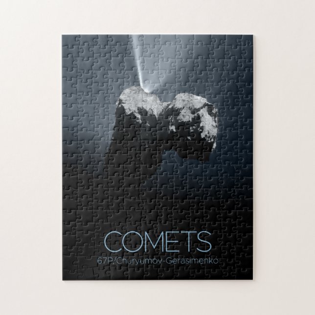 Rymden, Solar System, Cosmos, Comets, 67P Pussel (Vertikal)