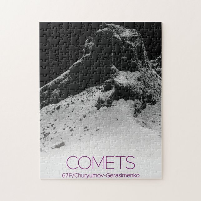 Rymden, Solar System, Cosmos, Comets, 67P Pussel (Vertikal)