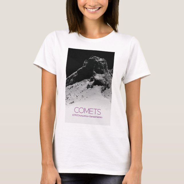 Rymden, Solar System, Cosmos, Comets, 67P T Shirt (Framsida)