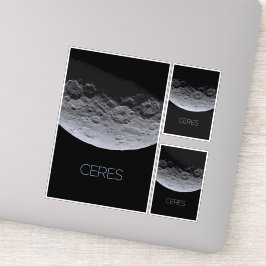 Rymden, Solar System, Dwarf Planet Ceres Klistermärken