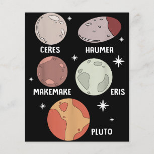 Rymden Solar System Dwarf Planet För barn