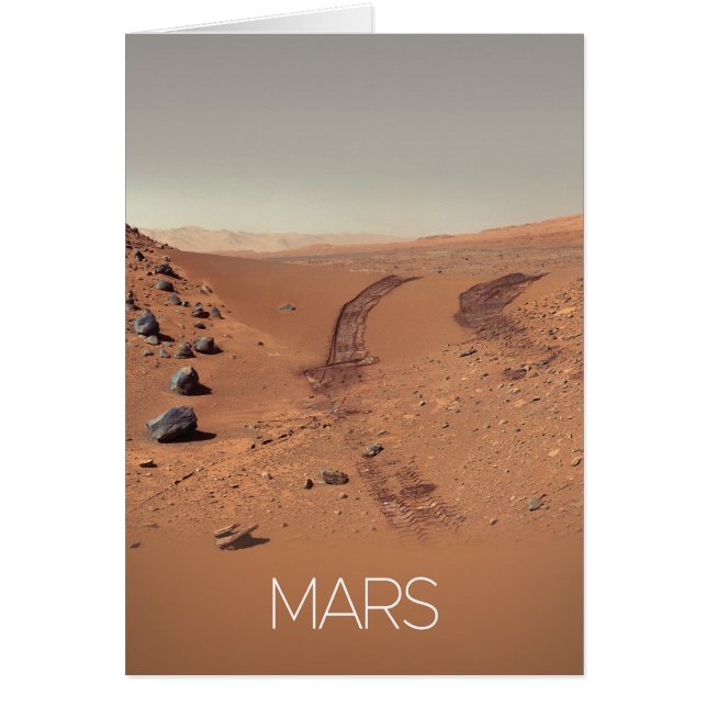 Rymden, solsystem, planetmarkörer, täthet hälsningskort (Framsidan)