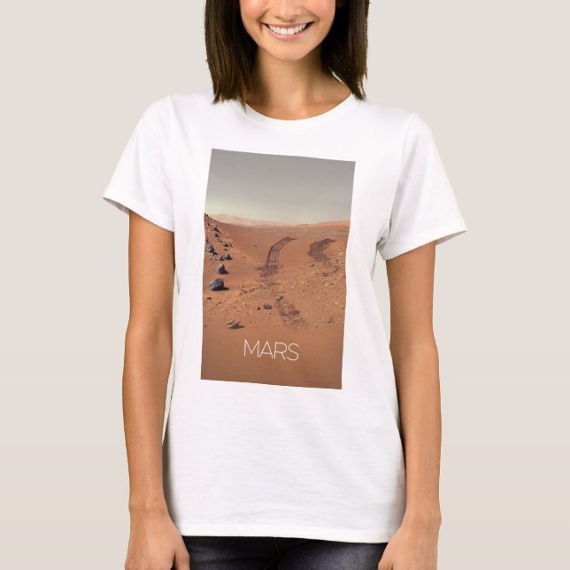 Rymden, solsystem, planetmarkörer, täthet t shirt (Framsida)