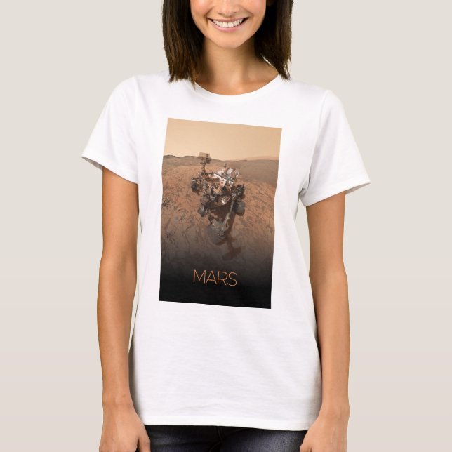 Rymden, solsystem, planetmarkörer, täthet t shirt (Framsida)