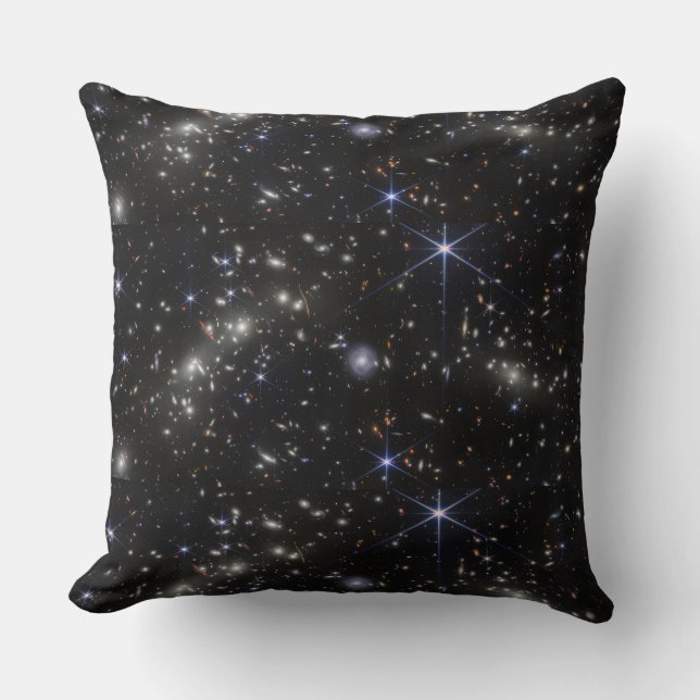 Rymden Stars Galaxies Solar System Kudde (Framsida)