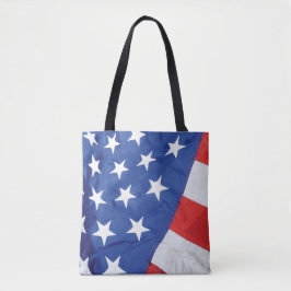 rymden Station American Flagga Earth Orbit Tygkasse