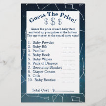 Rymden & Stjärnkonstellationer Gissa Priserna