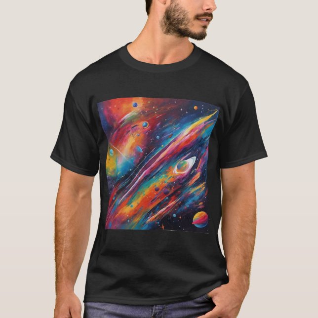 Rymden T Shirt (Framsida)