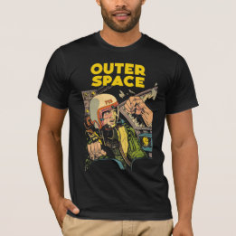 rymden Tecknad nr 18 T-shirt