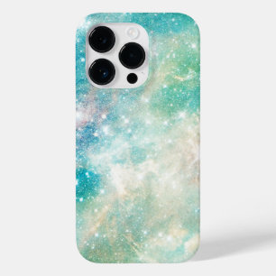 Rymden Turquise Teal Galactic Starry Himlar