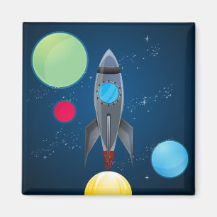 Rymdenraketfrakt Magnet