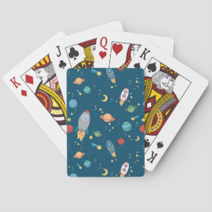 Rymdenroligt som leker kort casinokort