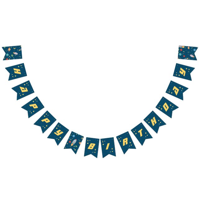 Rymdenroligt Vimplar (Alla)