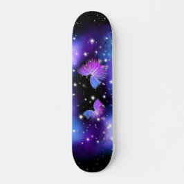 Rymdfantasi Butterflies Cosmic Mini Skateboard Bräda 18,5 Cm