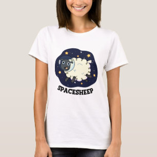 Rymdfår Rollig Astronaut Puns T Shirt