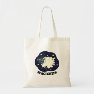 Rymdfår Rollig Astronaut Puns Tygkasse