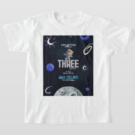 Rymdfarare Födelsedagsbarn Kläder T Shirt