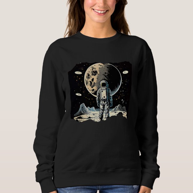 Rymdfarare i rymden konstverk  2 t shirt (Framsida)