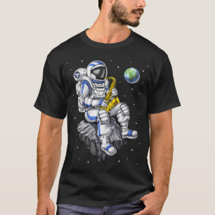 Rymdfarare Saxofonspelare T Shirt