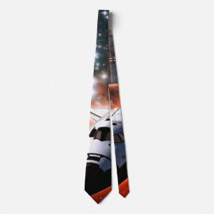 Rymdfärja Atlantis Hubble-teleskopet konstverk Slips