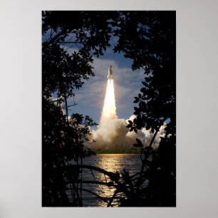 RymdfärjaAtlantis hissar av 12 Poster