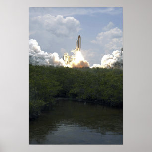 RymdfärjaAtlantis hissar av 14 Poster