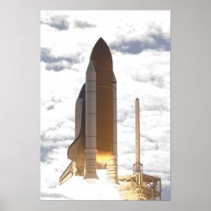 RymdfärjaAtlantis hissar av 18 Poster