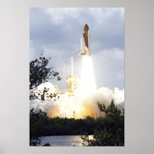 RymdfärjaAtlantis hissar av 7 Poster