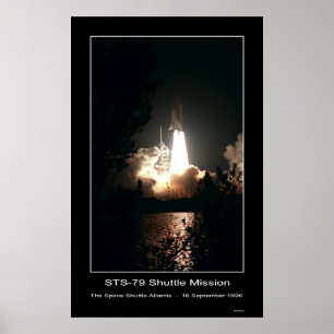 RymdfärjaAtlantis start -… Poster