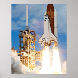 Rymdfärjabarkass Poster