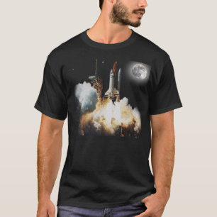 Rymdfärjaliftoff Tee Shirt