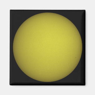 Rymdfärjan Atlantis ses i silhouette Magnet