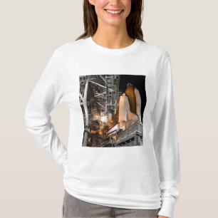 Rymdfärjasträvan på barkassen vadderar t shirt
