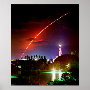 Rymdfärjasträvantryck Poster