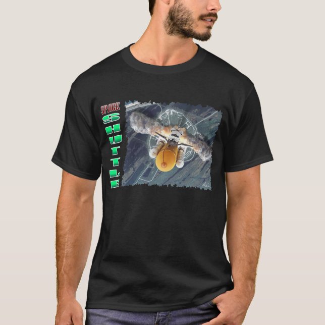 RymdfärjaT-tröja Tee Shirt (Framsida)