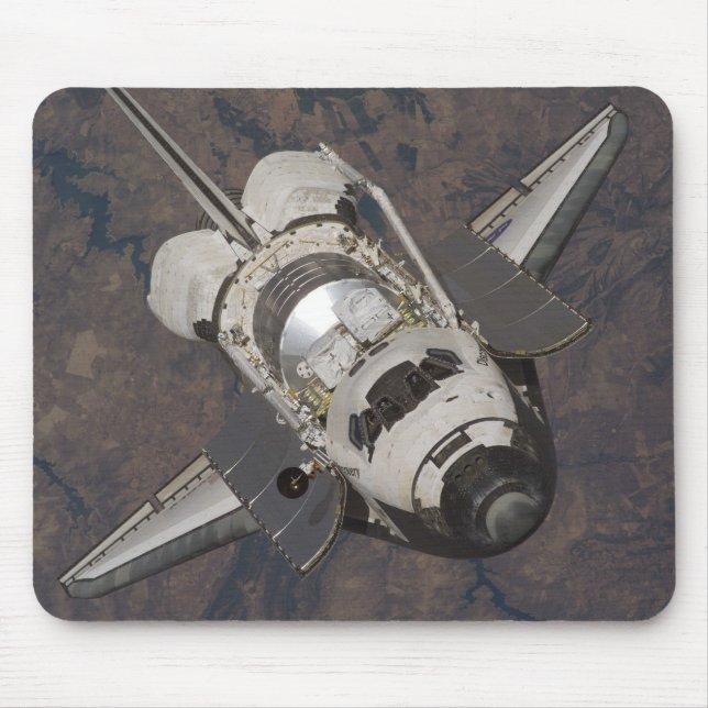 Rymdfärjaupptäckt MousePad Musmatta (Framsidan)