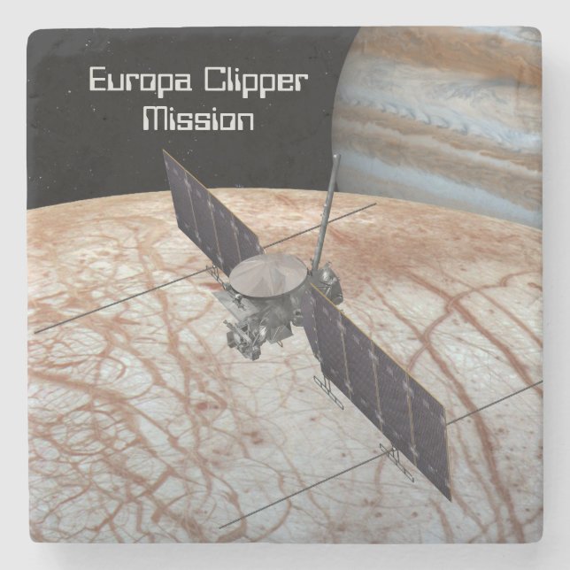 Rymdfarkosten Europa Clipper Mission Stenunderlägg (Framsidan)